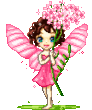 ✿ Fée bleue papillon protège blog flash ✿