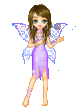 ✿ Fée violette bienvenue flash ✿